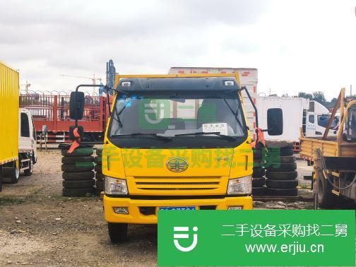 貴州出售二手一汽解放前二后四排半貨車