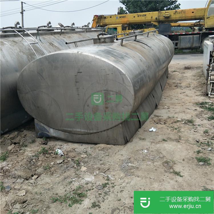 山東出售二手15立方鮮奶運(yùn)輸罐