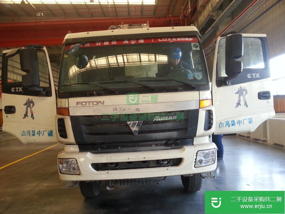 北京低價(jià)出售福田雷薩ETX二手混凝土泵車