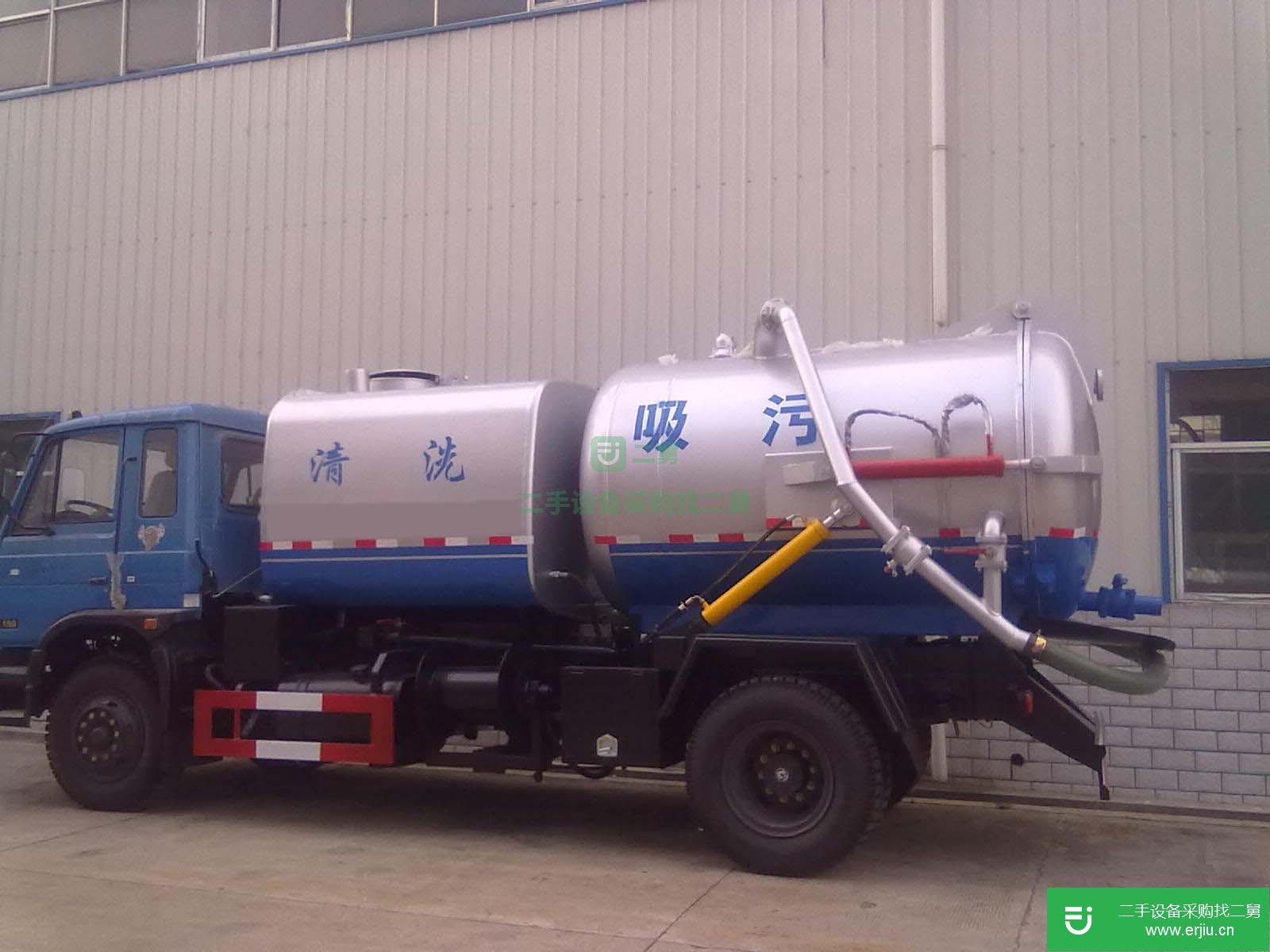 山東低價出售轉讓二手龍安牌的吸污車