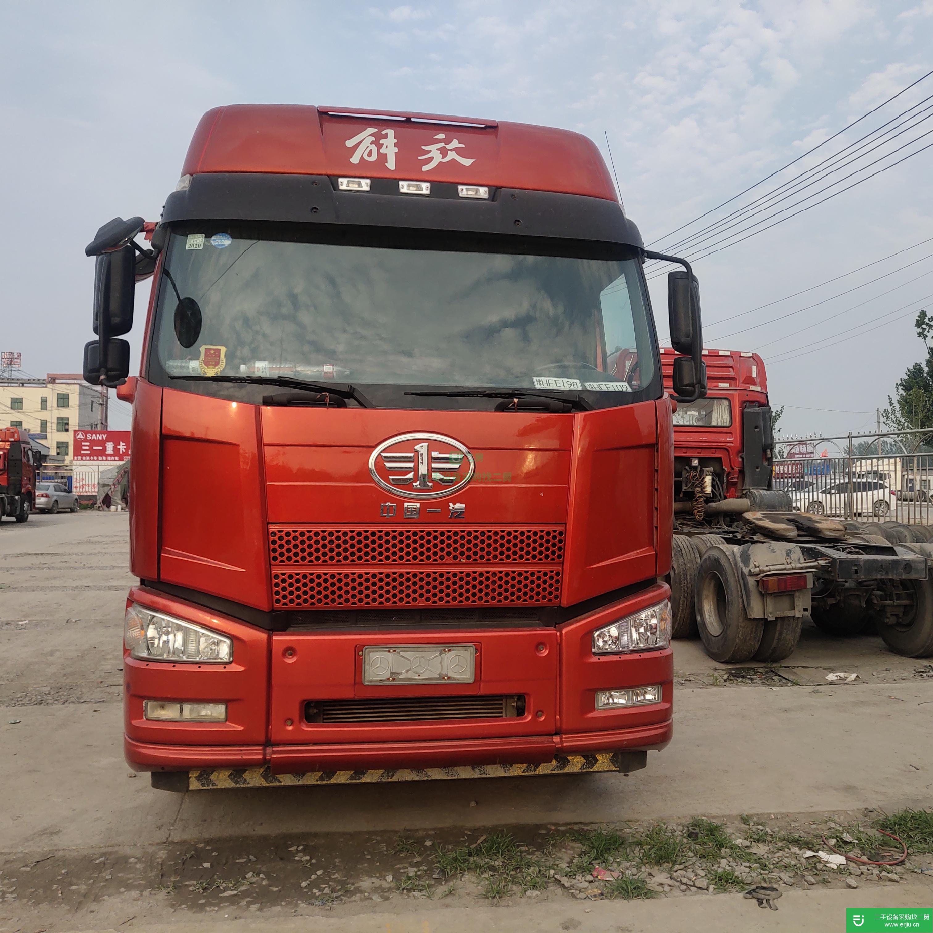 山東出售二手一汽解放牽引車