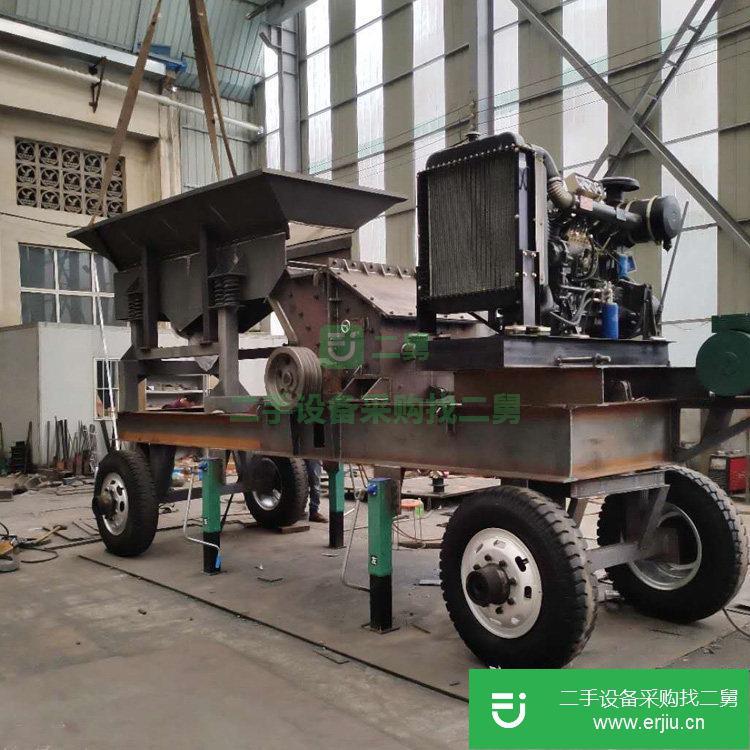 河南出售二手移動制砂機