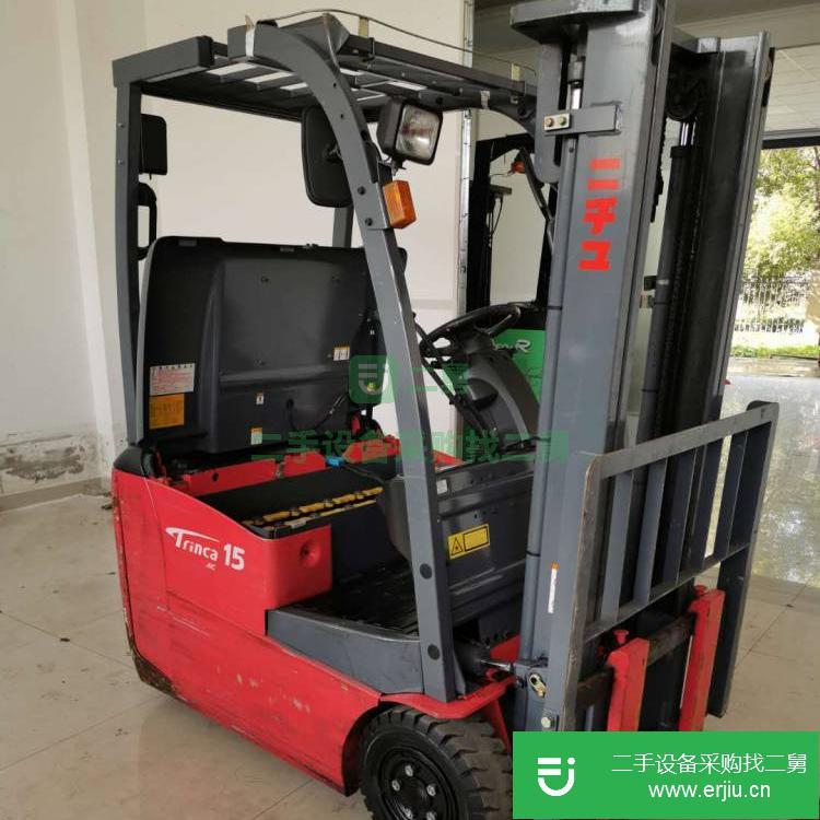 安徽出售二手貨架前移式電瓶合力叉車