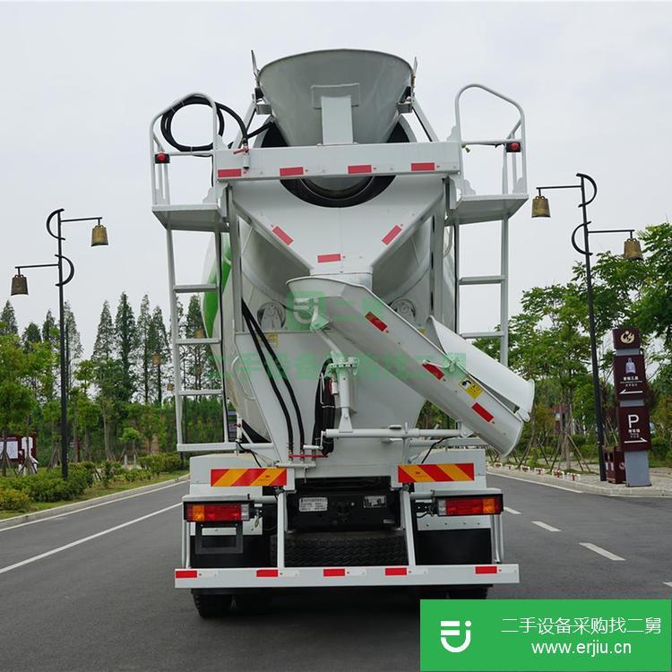 湖北出售二手陜汽德龍15方攪拌車