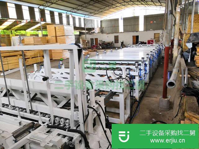 山東出售二手全自動拼板機