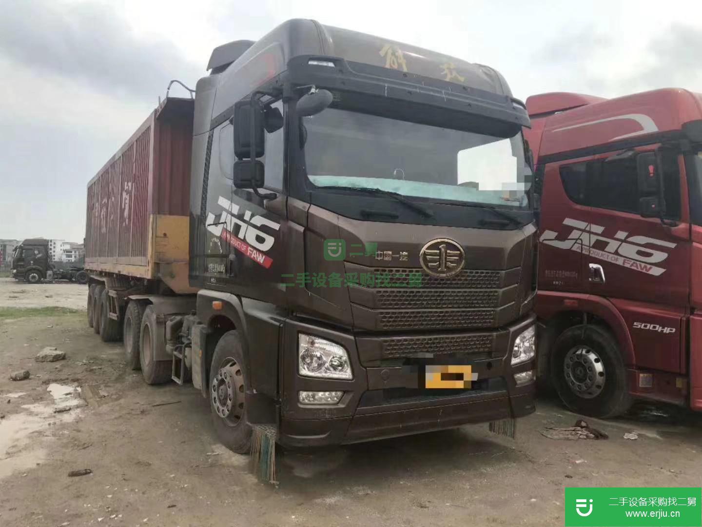 江西出售二手青島解放牽引車