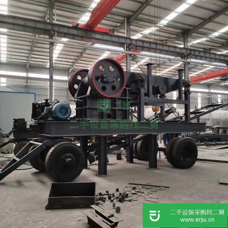 河南出售二手移動制砂機