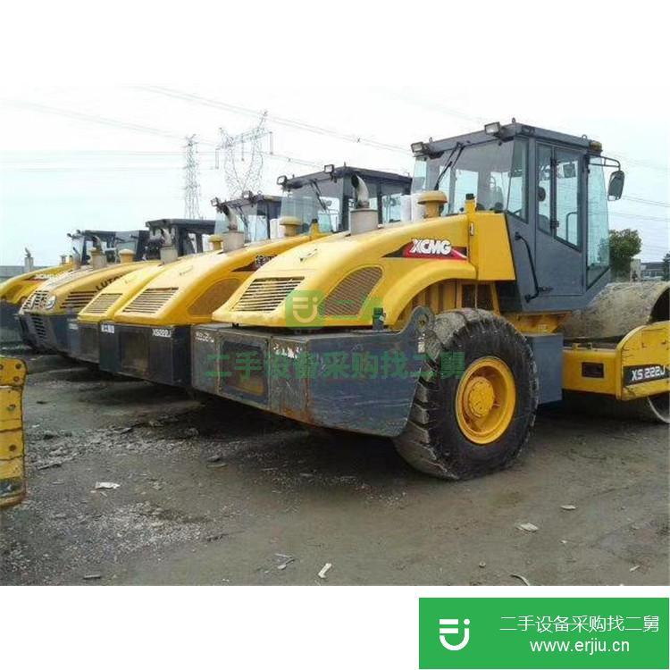 山東出售二手徐工26噸振動壓路機