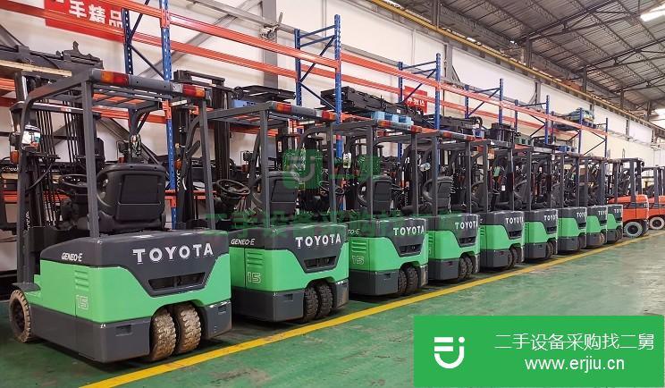 廣東出售二手豐田電動(dòng)叉車
