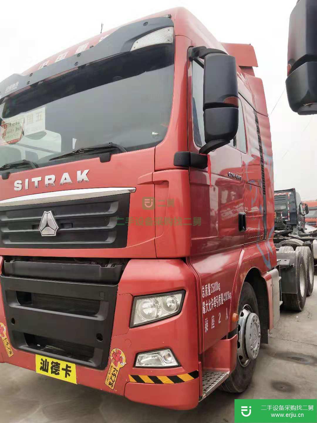 甘肅出售二手汕德卡牽引車