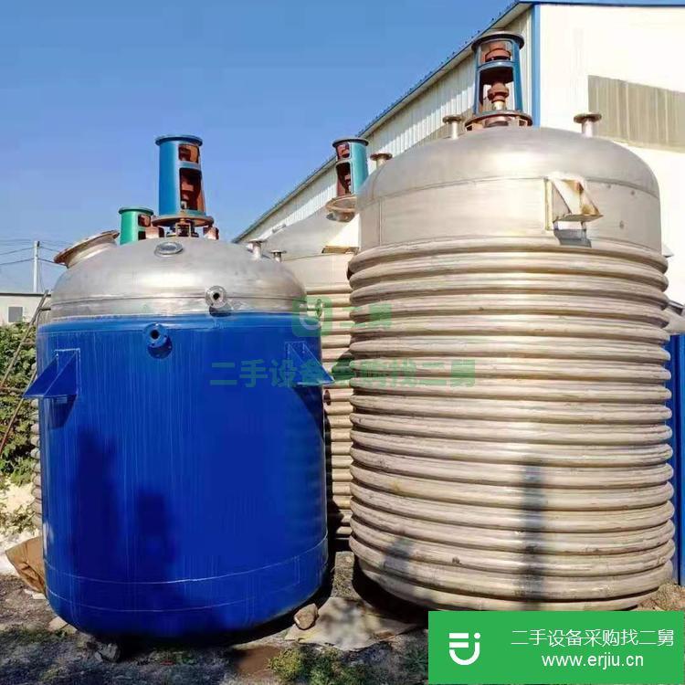 山東出售二手不銹鋼反應(yīng)釜