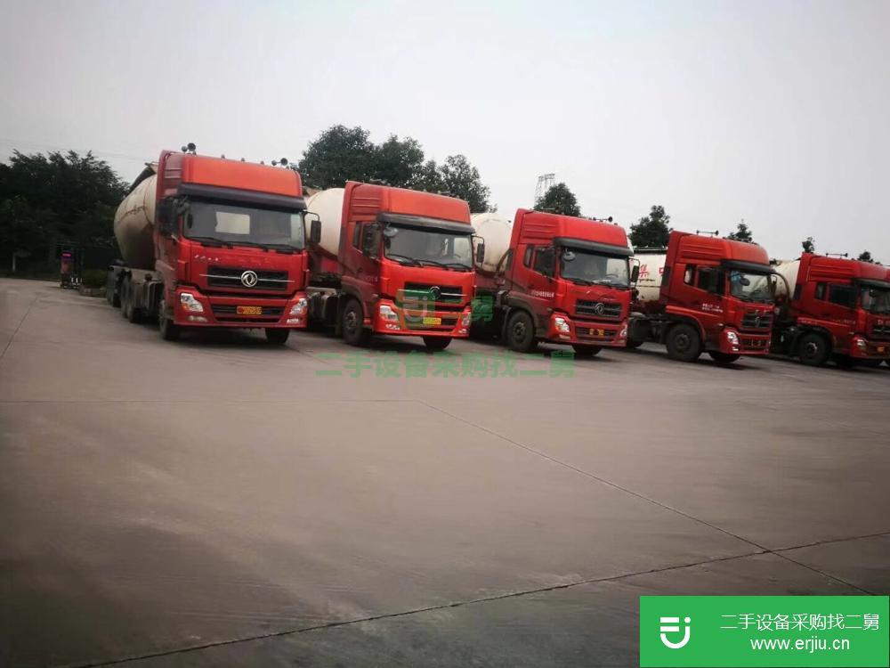 寧夏出售二手天龍半掛水泥罐車