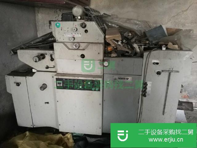 江蘇出售二手三鑫500NP打碼膠印機