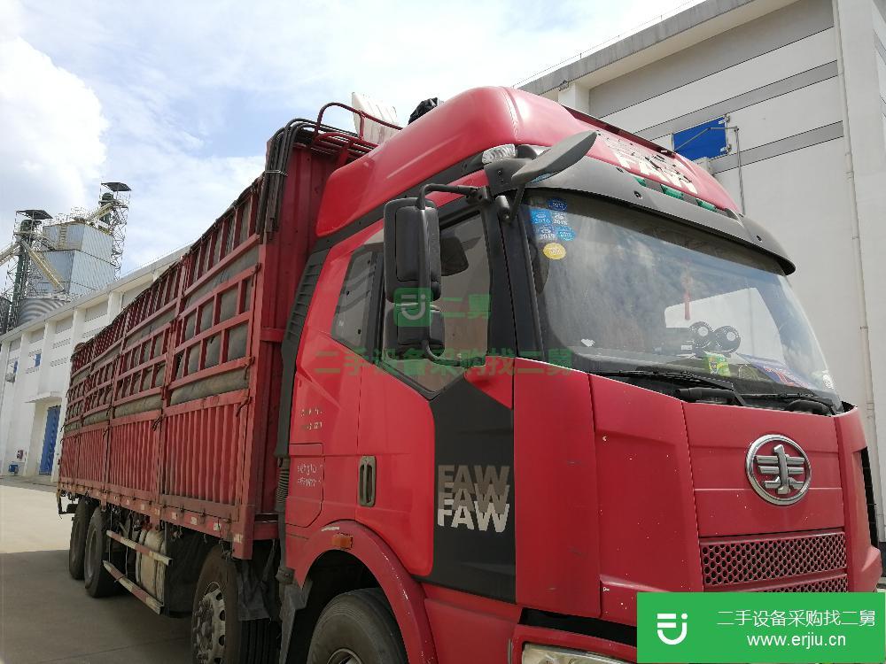 安微出售二手解放J6前四后八高欄貨車