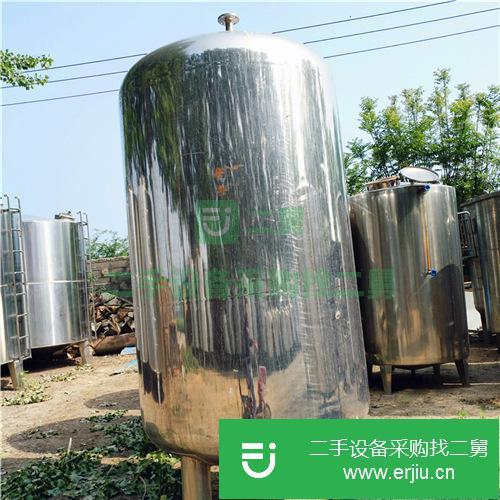 山東出售二手不銹鋼儲罐