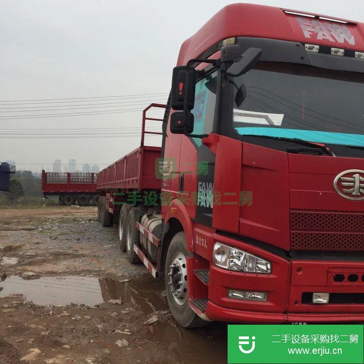 江西出售二手解放半掛車