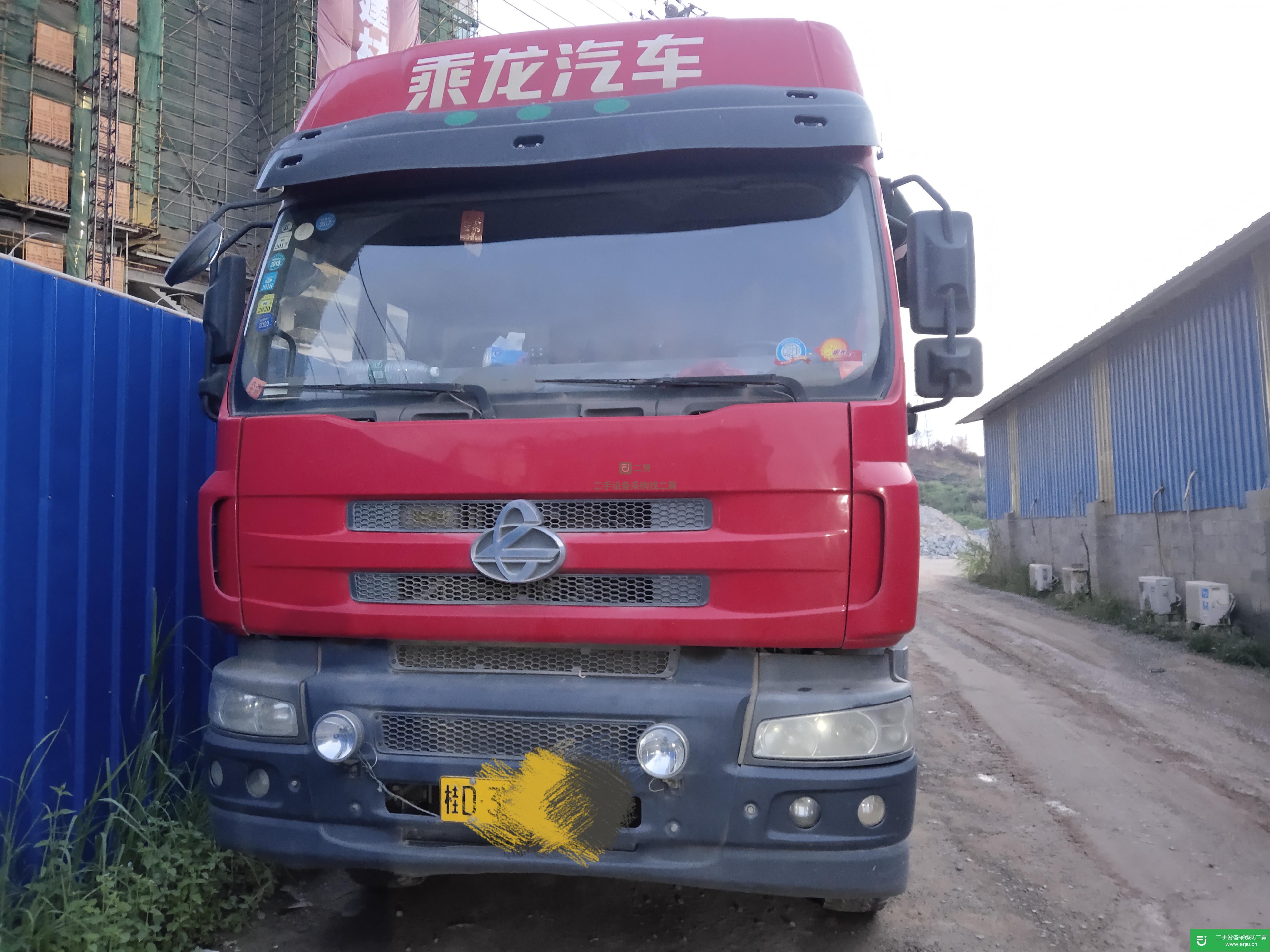 廣西出售二手東風柳汽385馬力自卸車