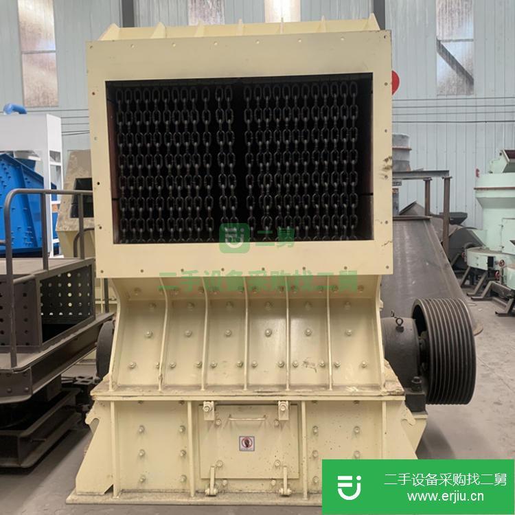 河南出售二手移動式方箱粉碎機
