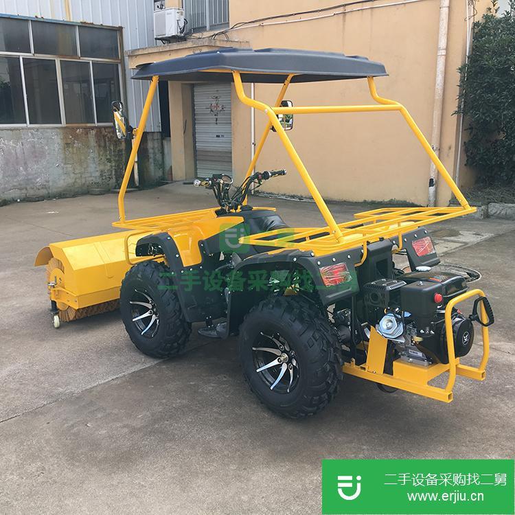 山東出售二手四輪破冰掃雪車