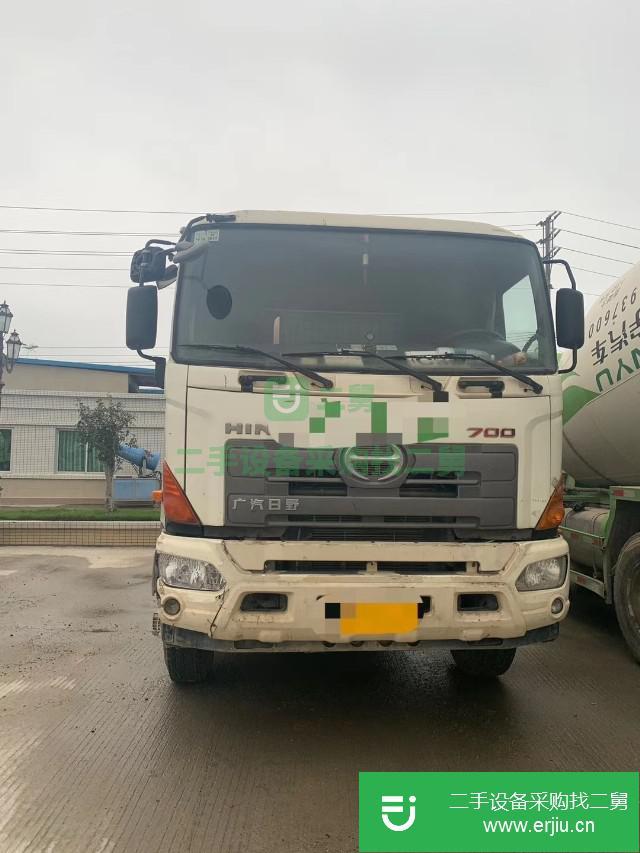 廣西出售二手廣汽日野攪拌車