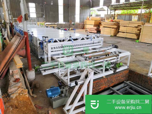 山東出售二手全自動拼板機