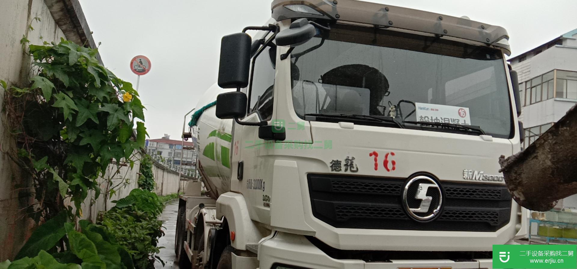 江蘇出售二手陜汽重卡攪拌車