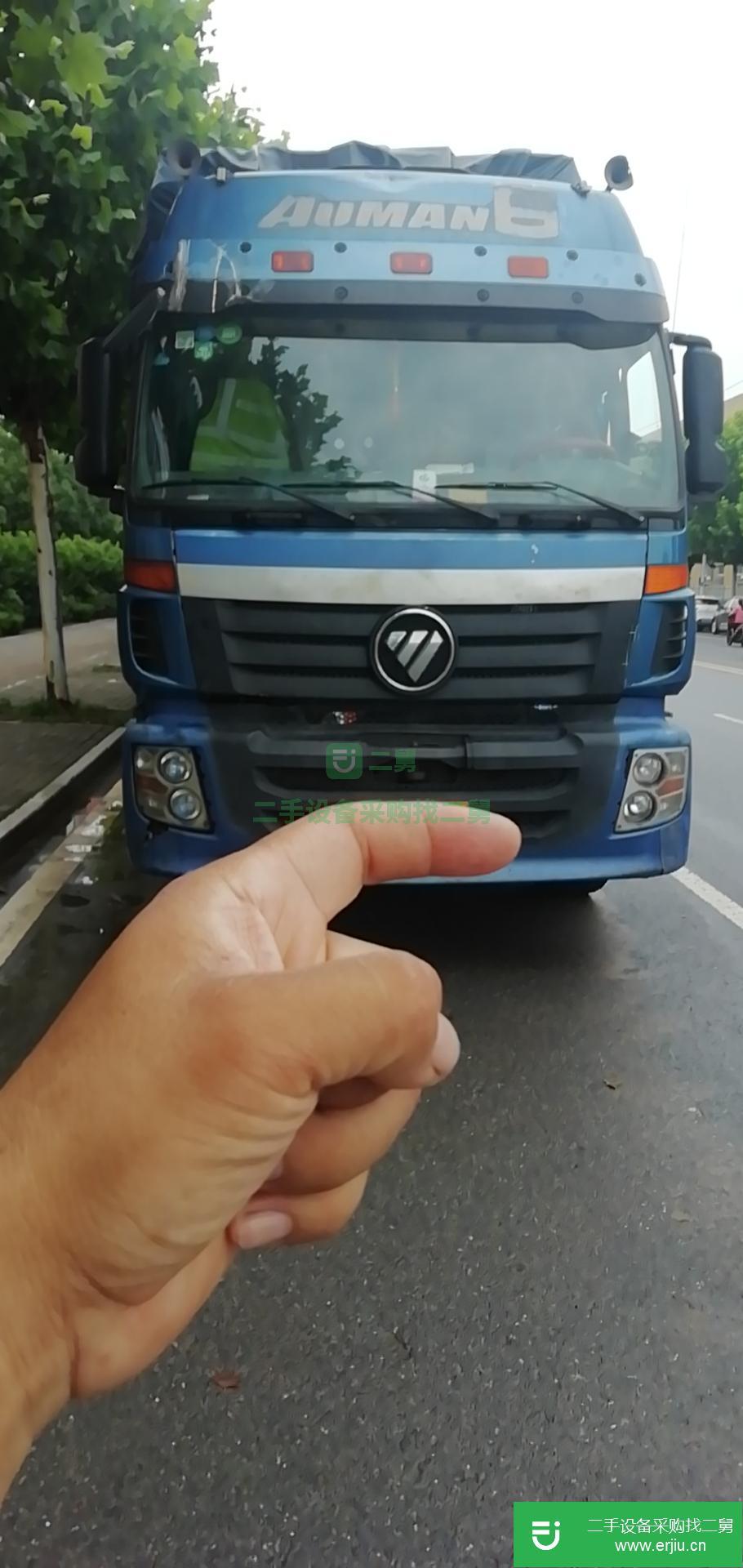 河北出售二手福田歐曼240馬力貨車