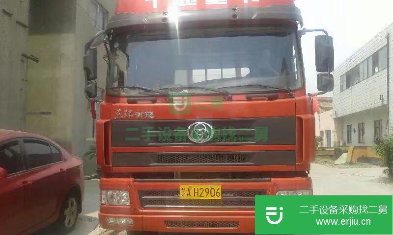 江蘇出售二手三環(huán)十通載貨車240馬力
