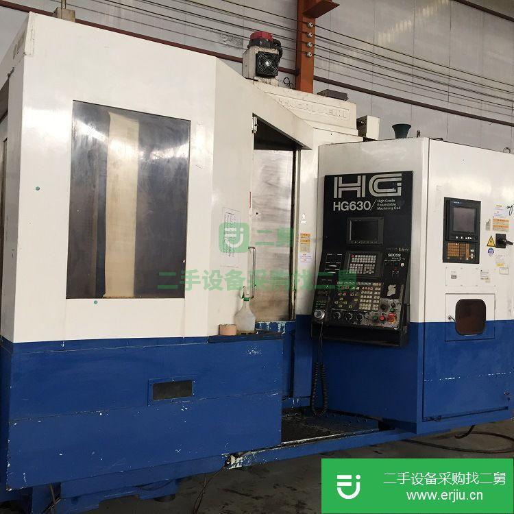 山東出售日立精機630臥式加工中心