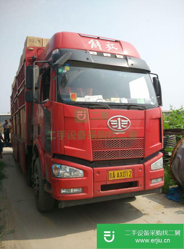 北京出售二手解放J6L高欄載貨車