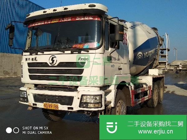 河南出售二手陜汽德龍F3000攪拌車