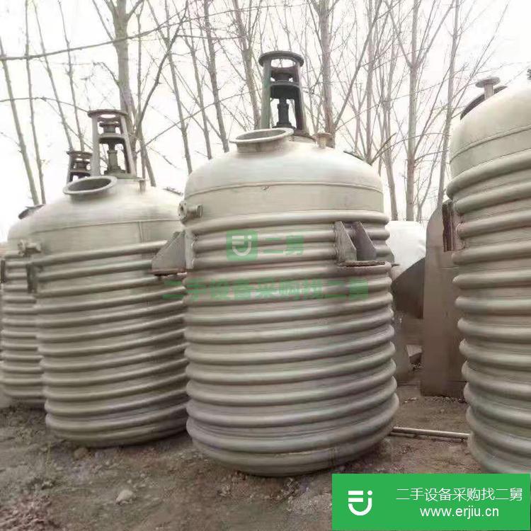山東出售二手不銹鋼反應(yīng)釜