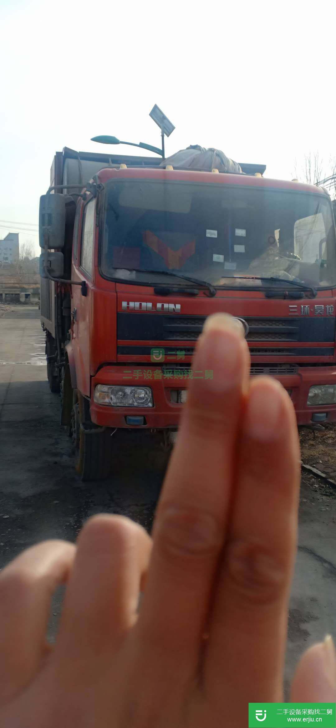 河北出售二手三環(huán)十通290馬力自卸車