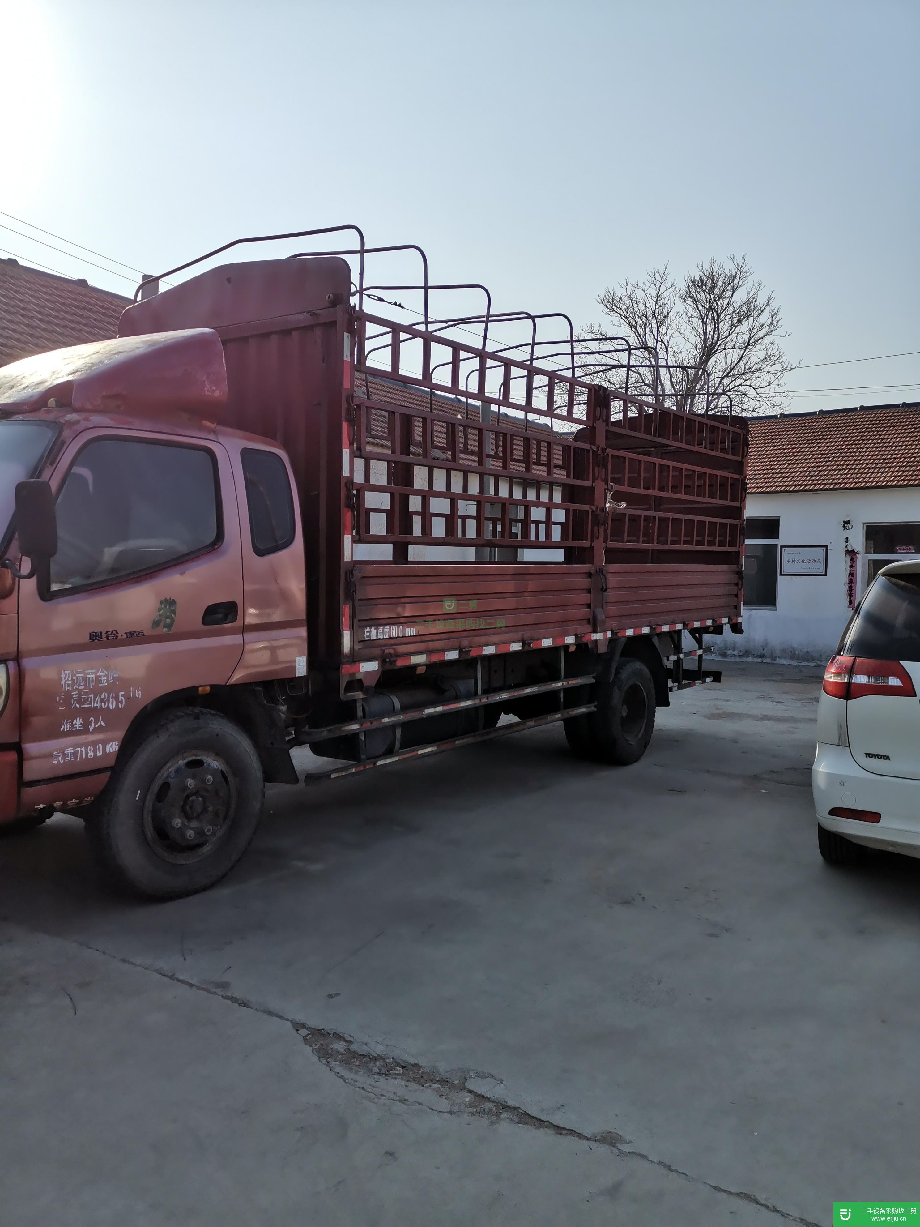 山東低價出售轉讓二手福田奧鈴載貨車180 馬力