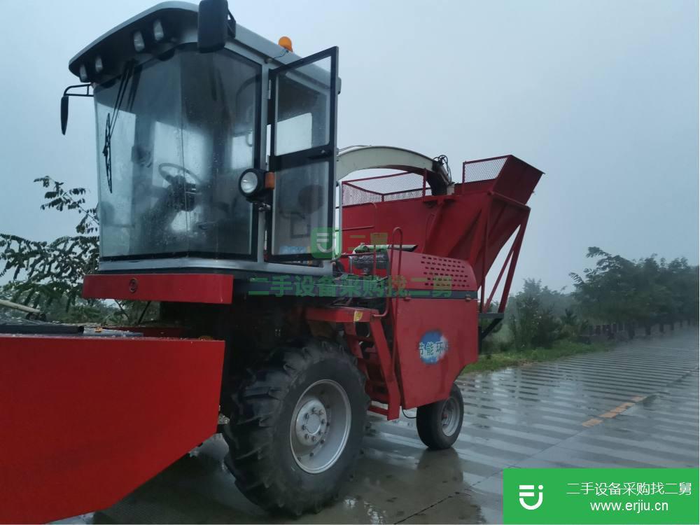 陜西出售二手利軍9QZ-2200型自走式青飼料收獲機