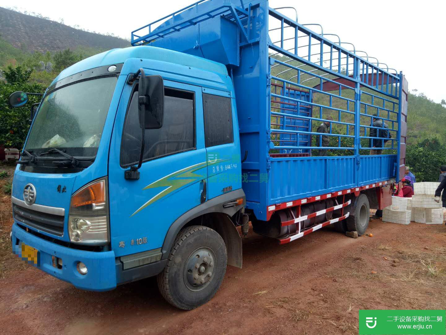 江西出售二手青島賽龍載貨車