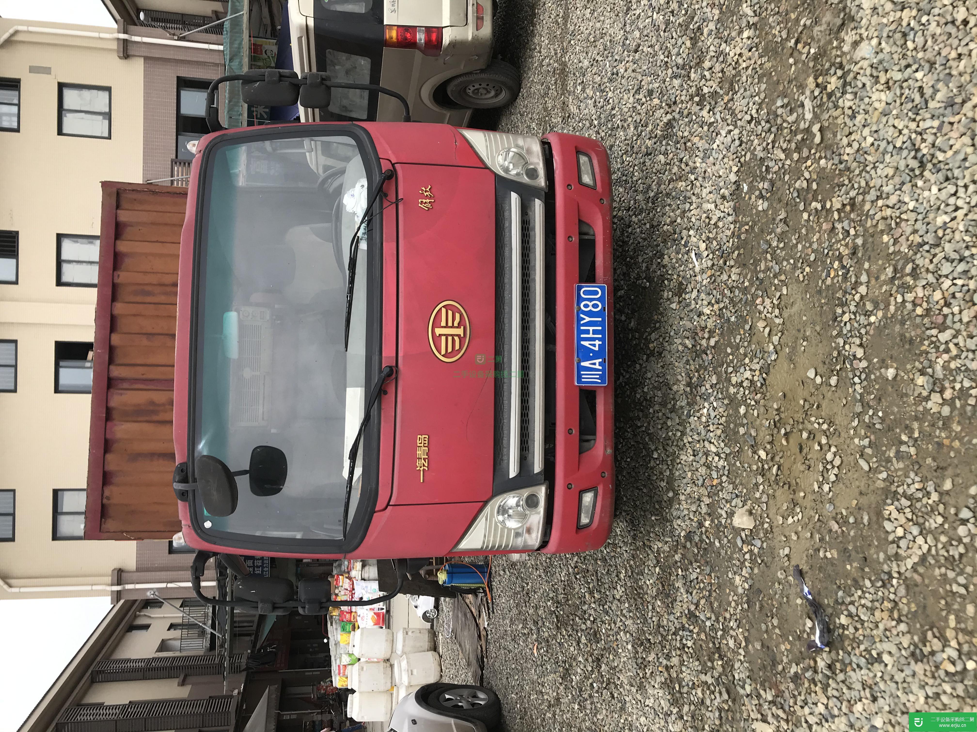 四川出售二手一汽解放輕卡載貨車105馬力