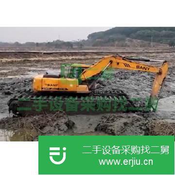 湖北出售二手水陸兩用挖掘機
