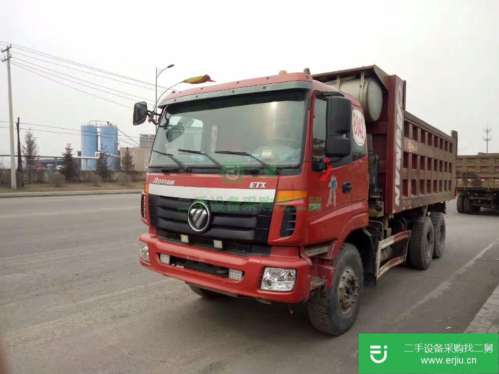 安微出售二手歐曼340后八輪自卸車