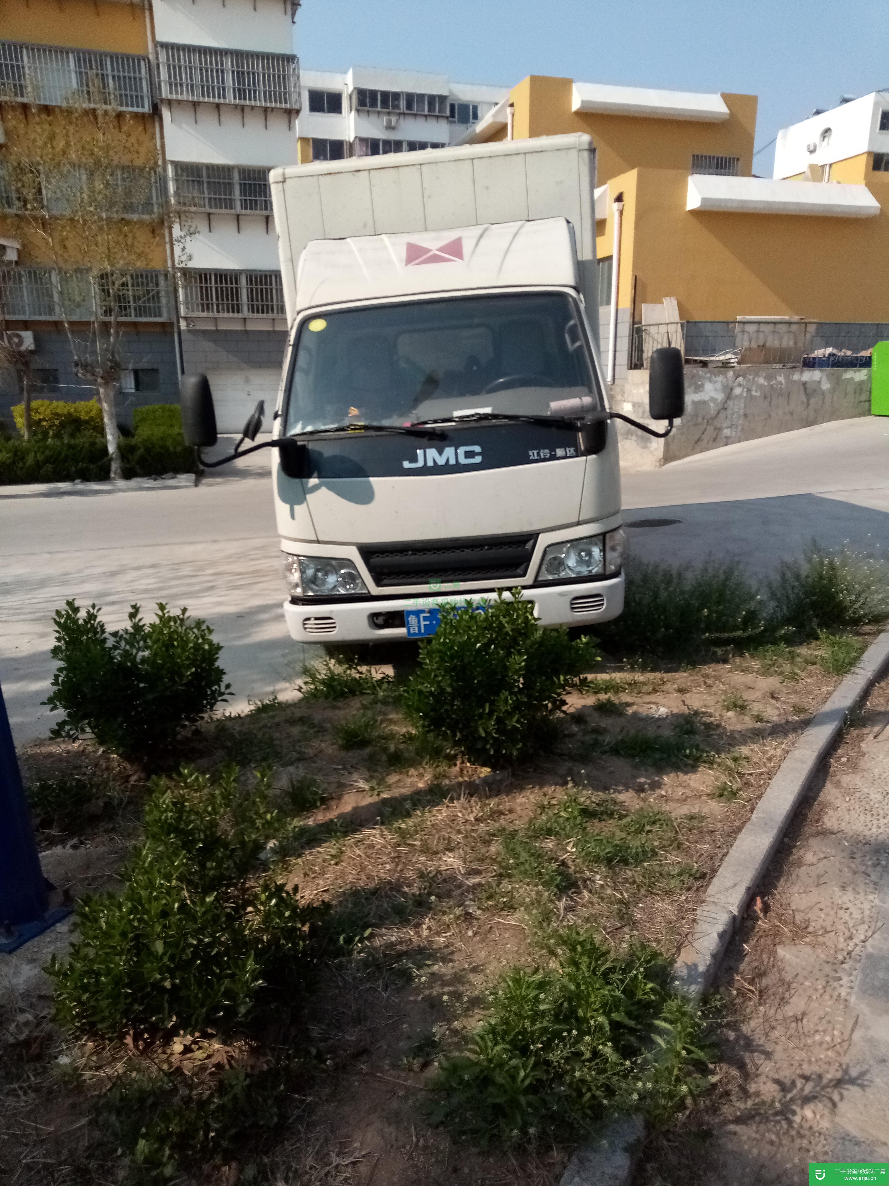 山東低價出售一臺江鈴汽車廂式載貨車