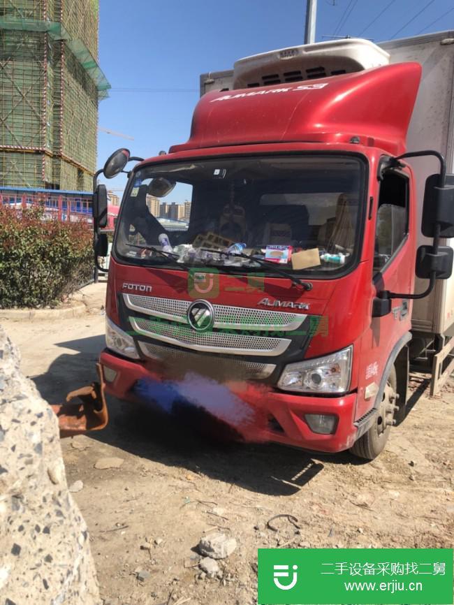 湖北出售二手福田歐馬可冷藏車