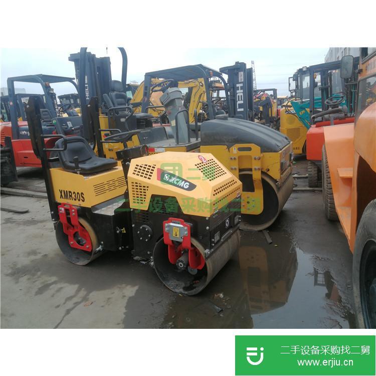山東出售二手徐工26噸振動壓路機