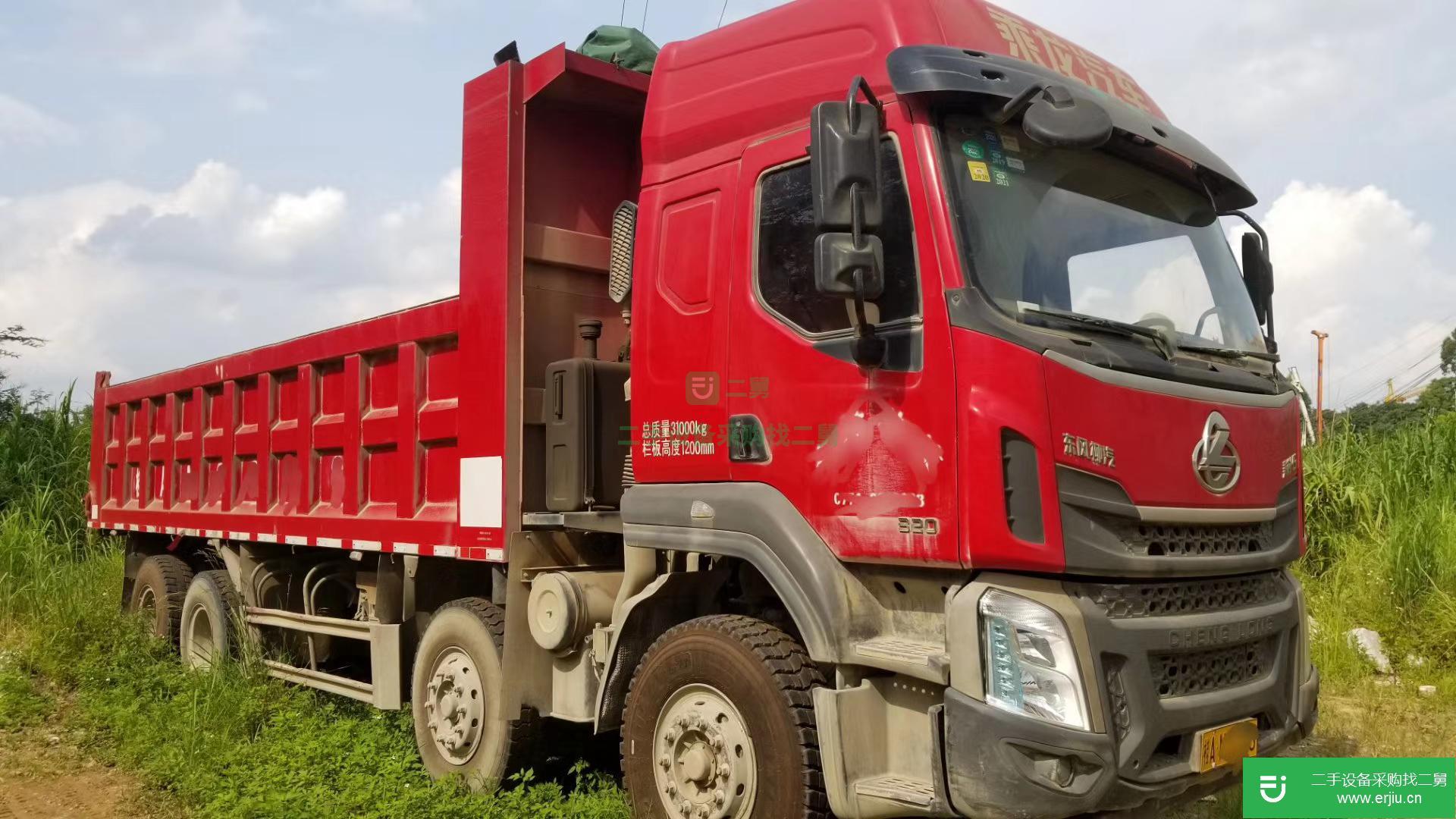 廣西出售二手東風柳汽320馬力自卸車