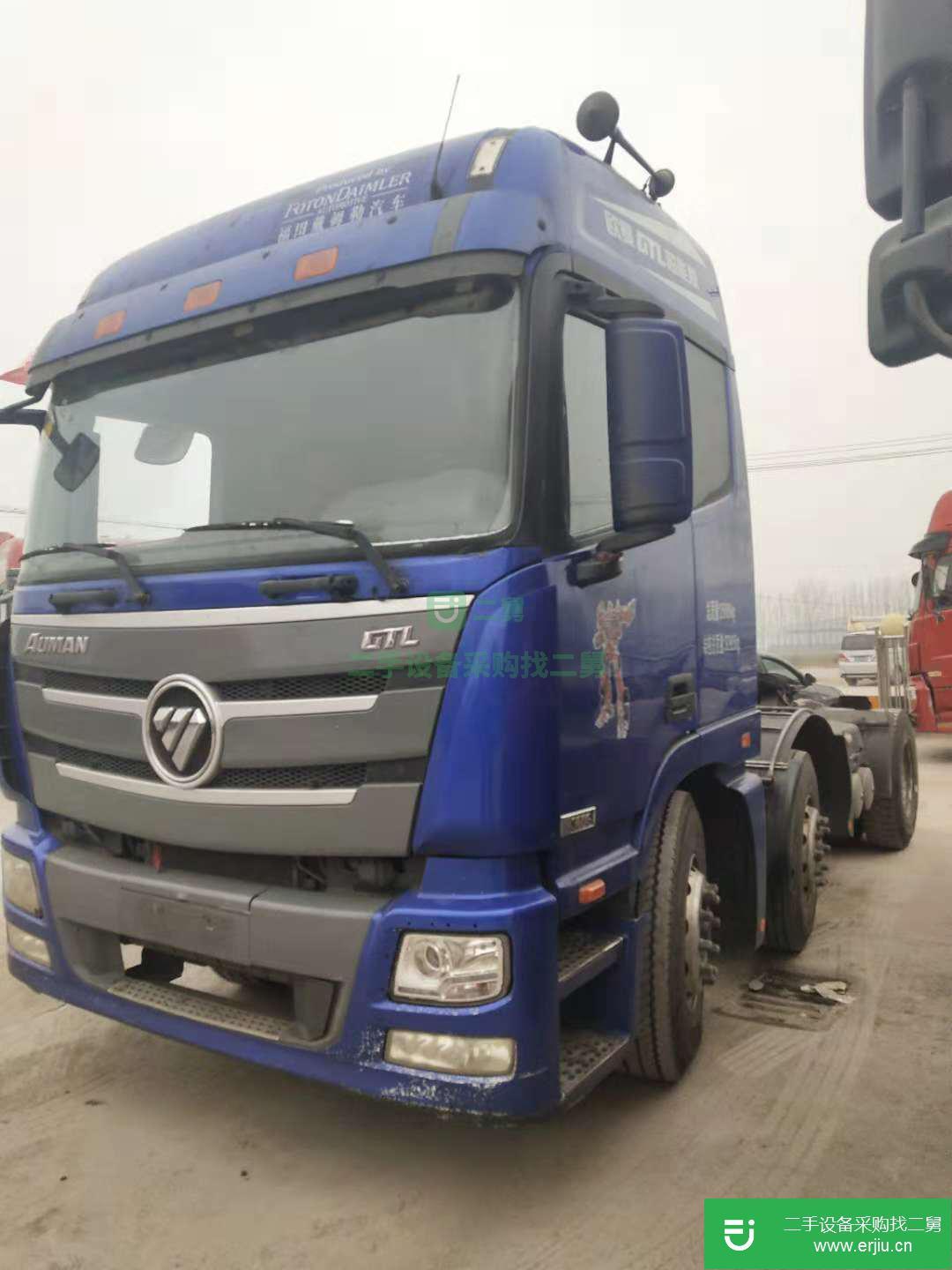 甘肅出售二手福田歐曼牽引車