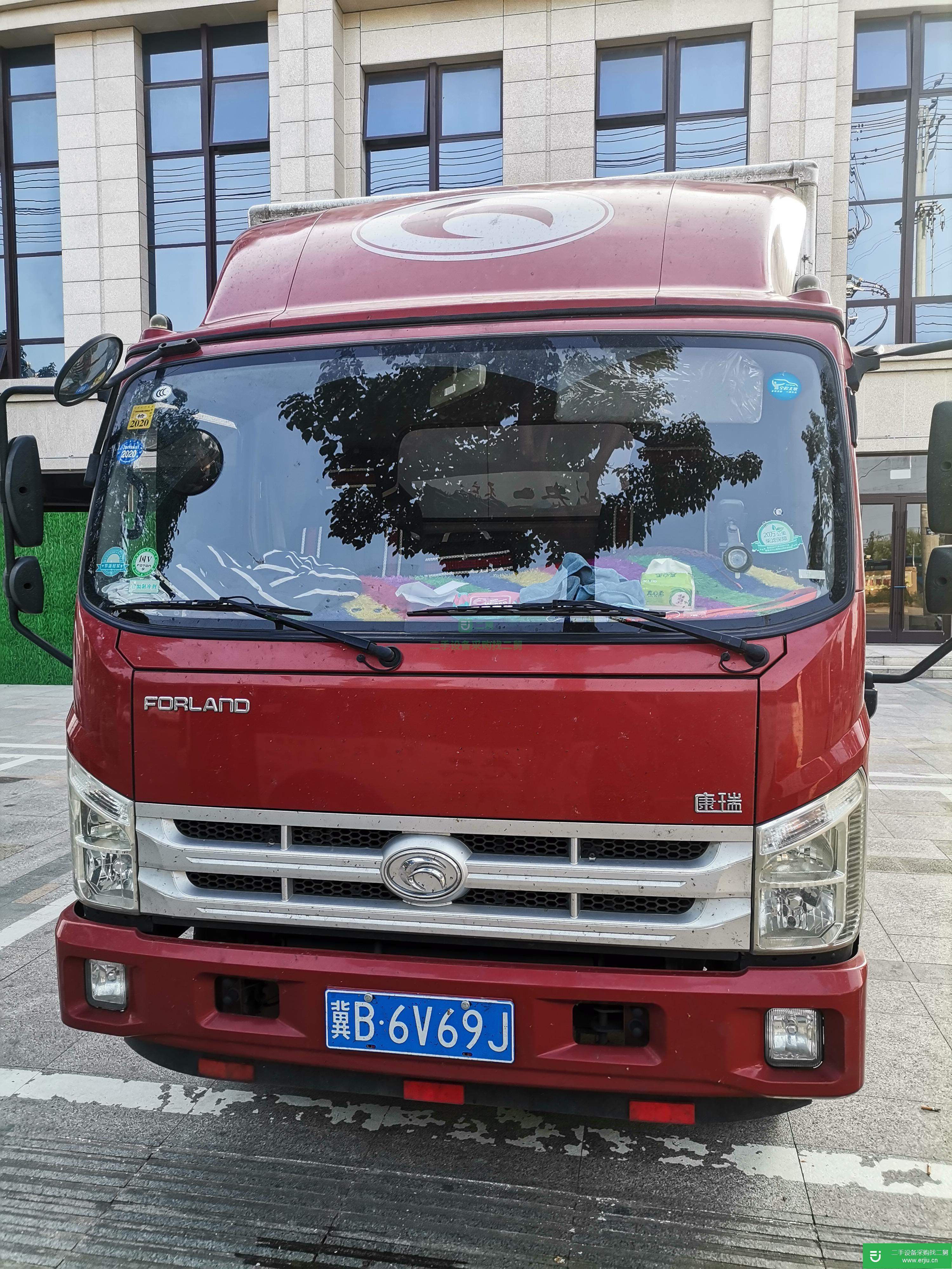 河北出售二手福田康瑞載貨車130馬力
