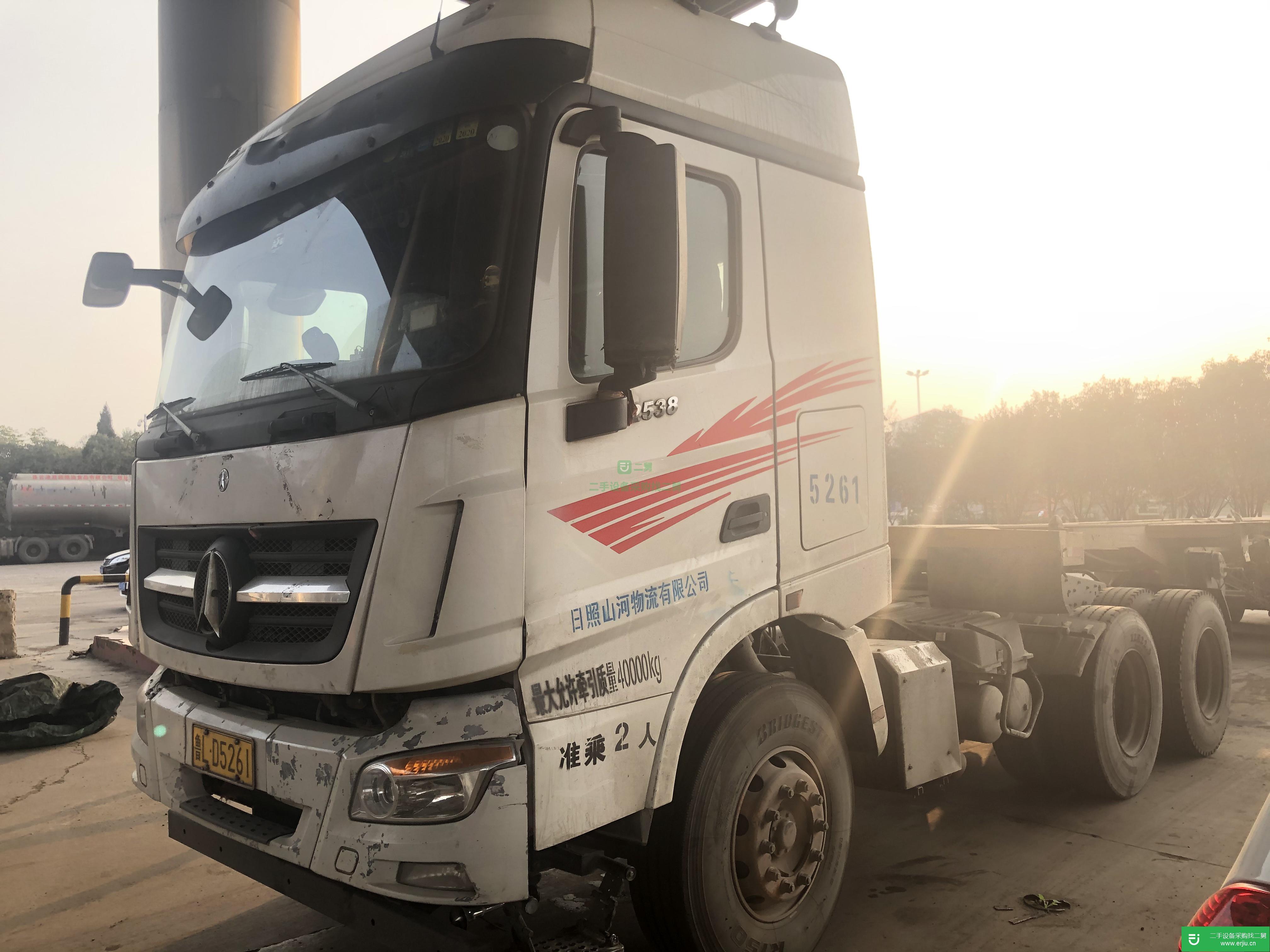 山東出售二手北奔重卡牽引車