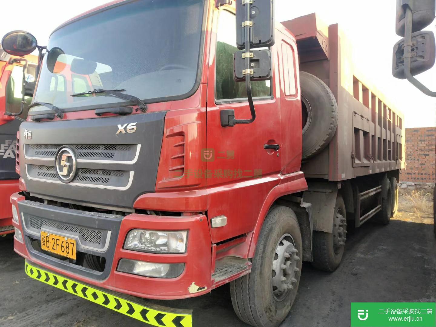 河北出售二手軒德X6前四后八自卸車