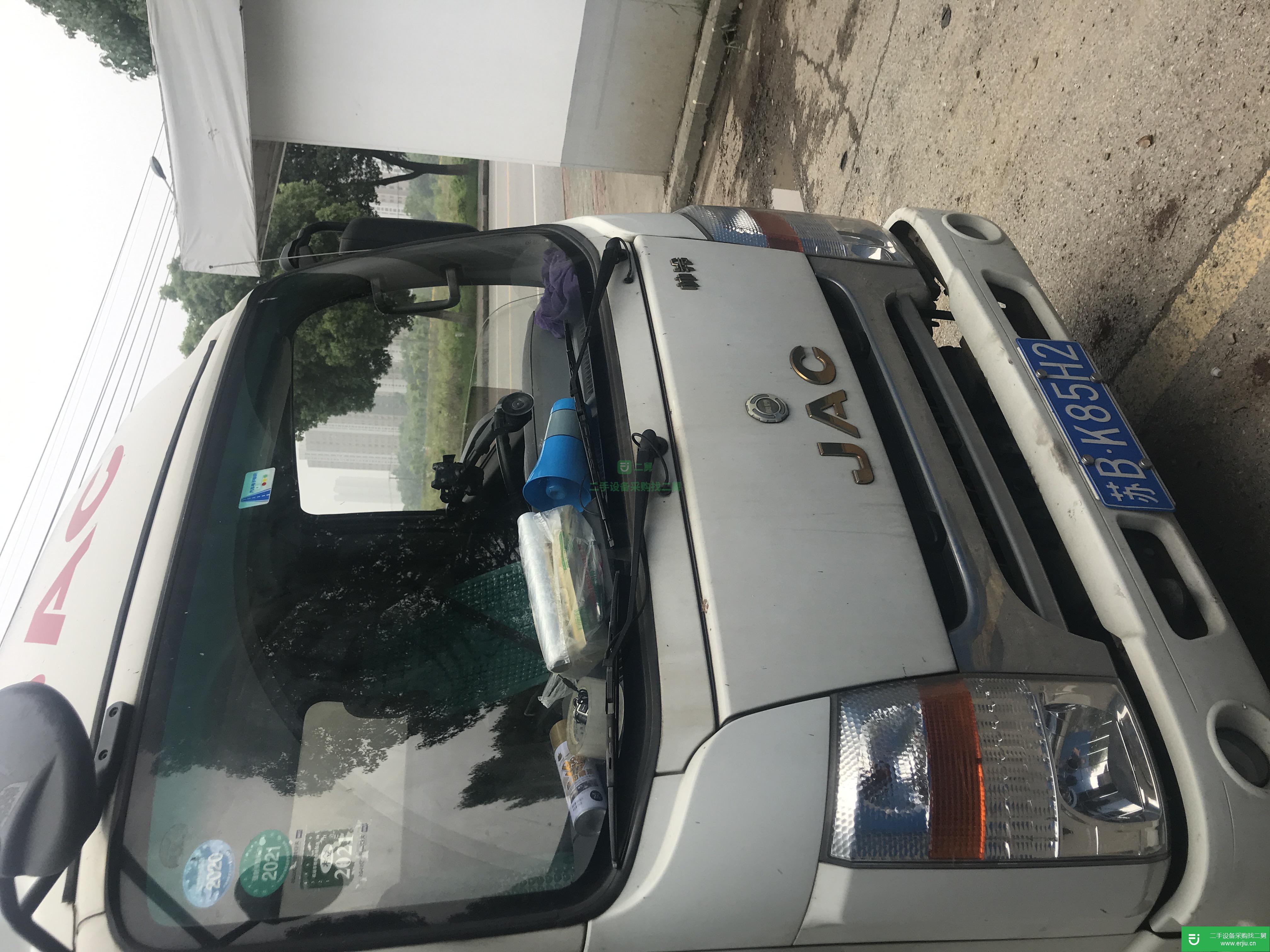 江蘇出售二手江淮帥鈴109馬力載貨車
