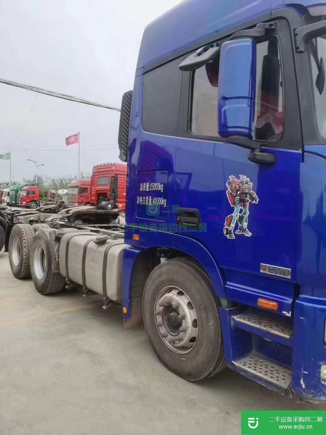 山東出售二手福田歐曼GTL牽引車