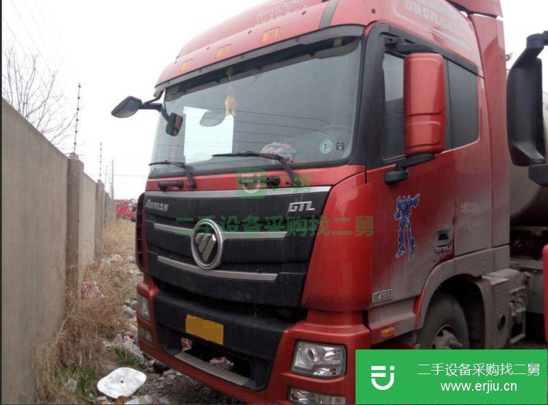 浙江出售二手歐曼牽引食用油罐車